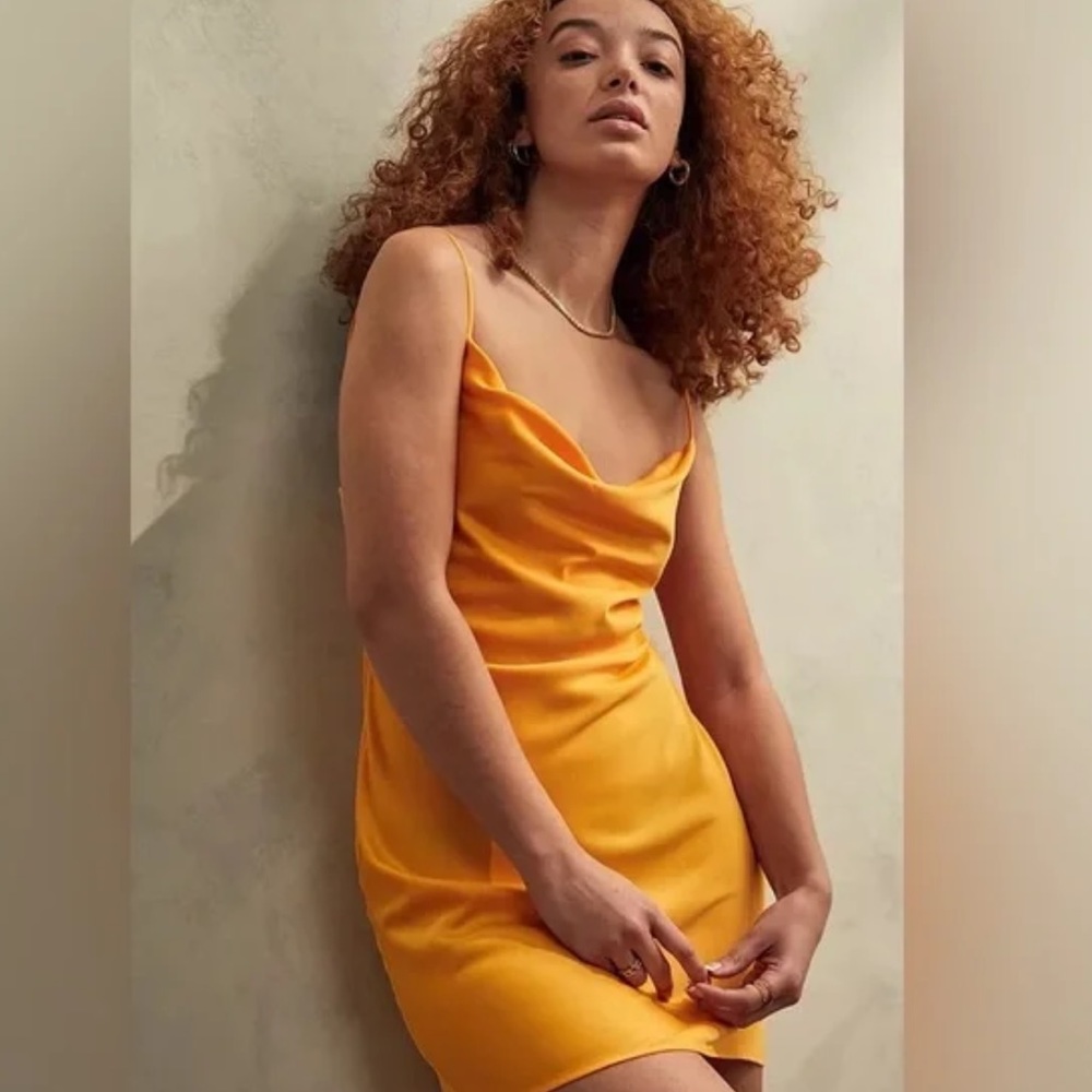 Urban outfitters Cowl Neck Slip dress